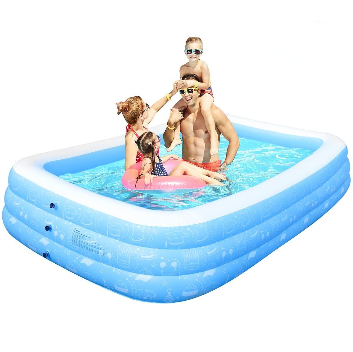 Gladle Freedom Series Inflatable Backyard Pool